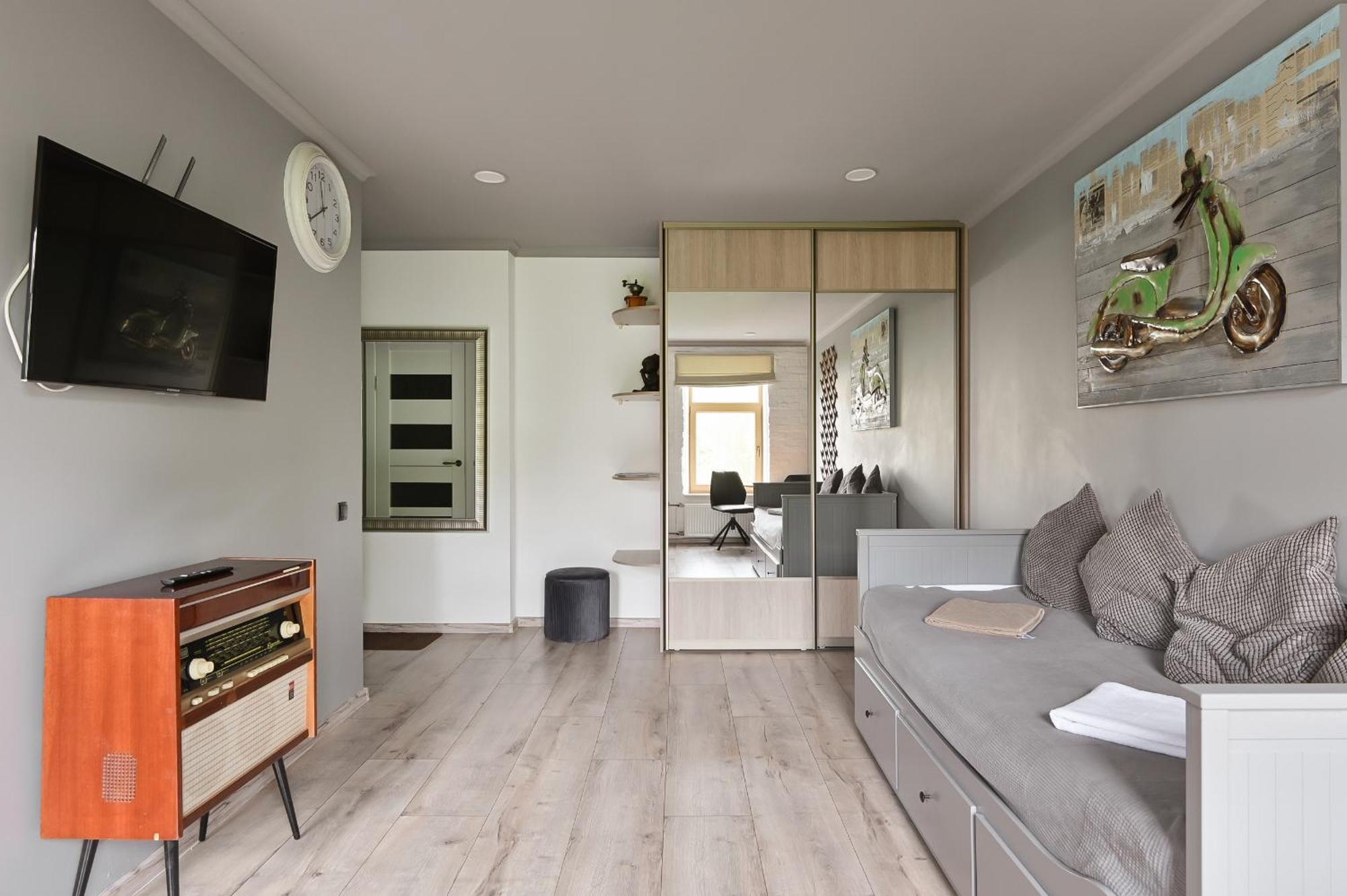 Loft Design Studio Apartment & Free Parking Riga Exteriér fotografie