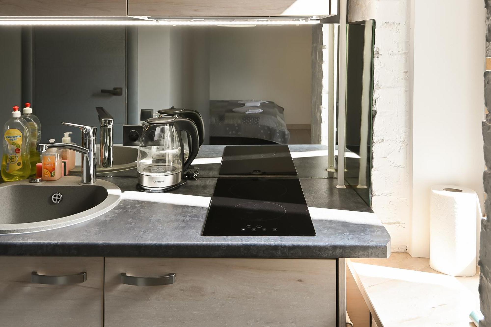 Loft Design Studio Apartment & Free Parking Riga Exteriér fotografie