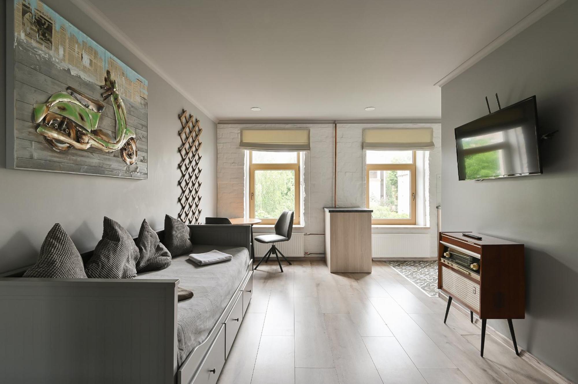Loft Design Studio Apartment & Free Parking Riga Exteriér fotografie